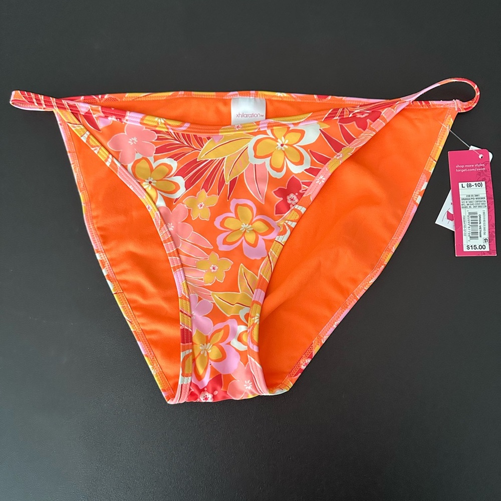 Floral women’s bikini bottom